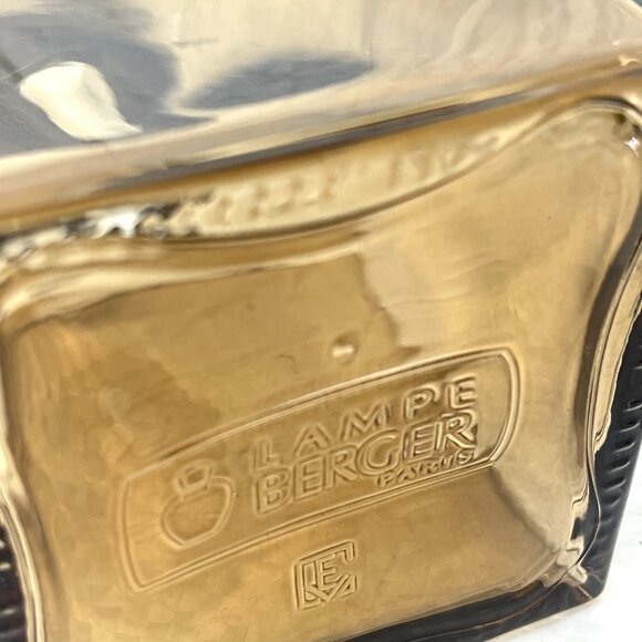 Lampe Berger Paris brown Glass Catalytic Home Fragrance Lamp 3" square - Picture 9 of 12